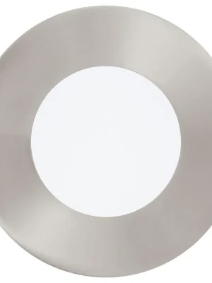 Nová Kolekce FUEVA 1 94518, LED VESTAVNÉ SVÍTIDLO, MATNÝ NIKL, 3000K, 85MM, 2,7W