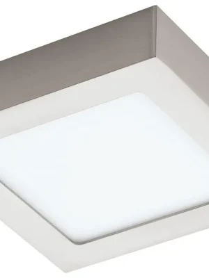 FUEVA 1 94524, LED PŘISAZENÉ SVÍTIDLO, MATNÝ NIKL, 3000K, 170x170MM, 10,95W Super Cena