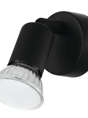 Ověřený Bodové svítidlo EGLO BUZZ-LED 1xGU10 černá 32428