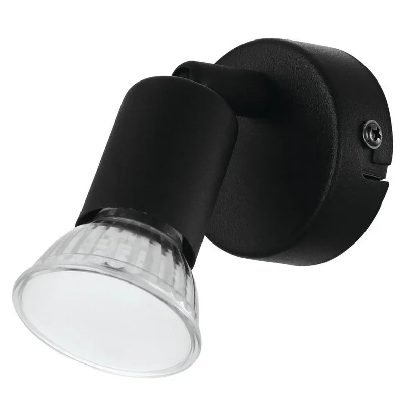 Ověřený Bodové svítidlo EGLO BUZZ-LED 1xGU10 černá 32428