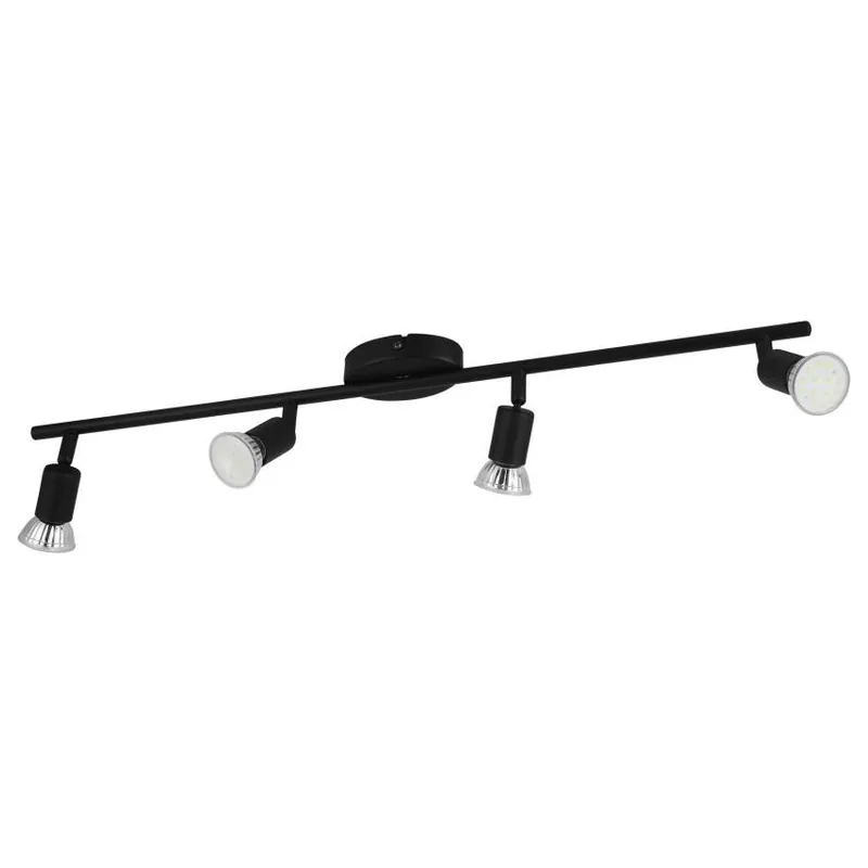 Bodové svítidlo EGLO BUZZ-LED 4xGU10 černá 32432 Nízká Cena