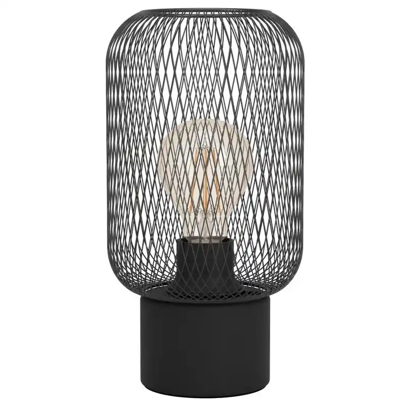 Stolní svítidlo EGLO WRINGTON 1xE27 černá 43096 Cenový Hit