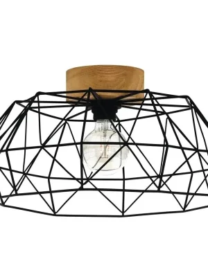 Top Prodej Stropní svítidlo EGLO PADSTOW 1xE27 černá 44088