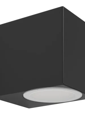 Časově Omezené Venkovní nástěnné svítidlo EGLO JABAGA 1xGU10 černá IP44 900275