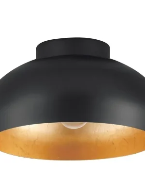 Stropní svítidlo EGLO MOGANO 2 1xE27 průměr 280 černá zlatá 900554 Originální