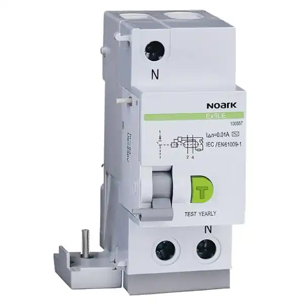 Hit Sezóny Noark 100572 Ex9LE 30mA 1PN 63A Chráničový modul pro Ex9B, 1+Npól, In=63A, IDn=30mA