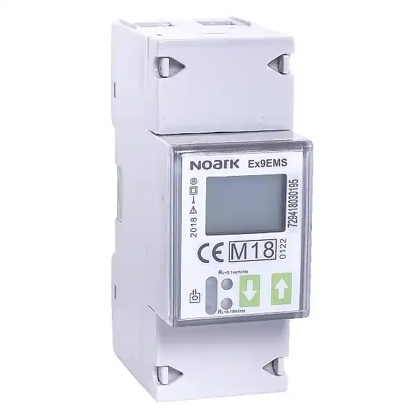 Must-Have Noark 107291 Ex9EMS 1P 2M 100A 1T Smart Elektroměr 1-polový, 2-modulový, 100 A, 1-tarifní, LCD displej