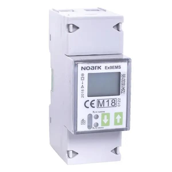 Noark 107294 Ex9EMS 1P 2M 100A MO 2T Smart Elektroměr 1-polový, 2-modulový, 100 A, ModBus-komunikace, 2-tarifní, LCD displej Finální Výprodej