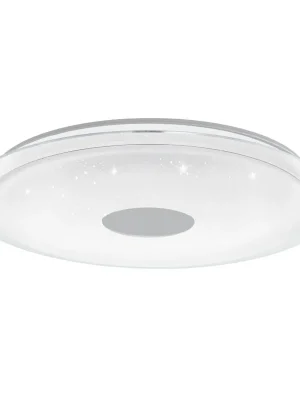 Stropní svítidlo EGLO LANCIANO-Z 38,1W 5350lm 2700-6500K TW třpitivý efekt bílá chro 900006 Cenově Výhodný