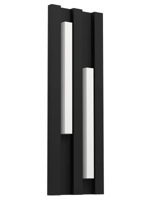 Nejlepší Volba Venkovní nástěnné svítidlo EGLO FANDINA 2x4,2W 1000lm 3000K IP55 černá 900118