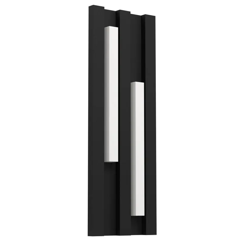 Nejlepší Volba Venkovní nástěnné svítidlo EGLO FANDINA 2x4,2W 1000lm 3000K IP55 černá 900118