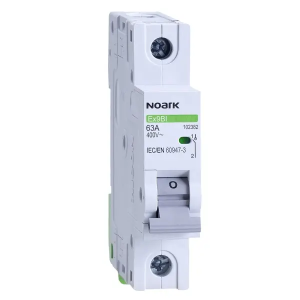Tovární Cena Noark 102379 Ex9BI 1P 25A Instalační vypínač, šířka 1 modul, 1pól, 25A