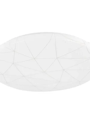 Stropní svítidlo EGLO RENDE 19,5W 2300lm 3000K bílá zlatá 900612 Nová Kolekce