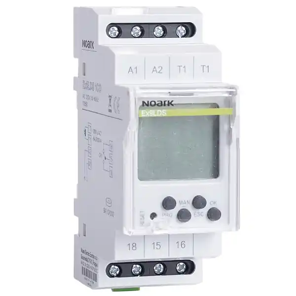Noark 110561 Ex9LDS 1CO 230V Instalační soumrakový spínač, digitální, 1 kanálový s 1 CO kontaktem, 230V Tovární Cena
