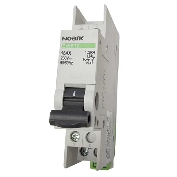 Horká Nabídka Noark 102664 Ex9BT2 11 16AX Přepínač, 16 AX, 1 NO + 1 NC kontakt