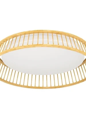 Speciální Cena Stropní svítidlo EGLO LUPPINERIA 20W 2400lm 3000K hnědá bílá 900797