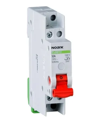 Akce Noark 102677 Ex9BT2 02 16AX LED48VAC/DC Přepínač, 16 AX, 2 NC, kontakty, s LED 48 V AC/DC