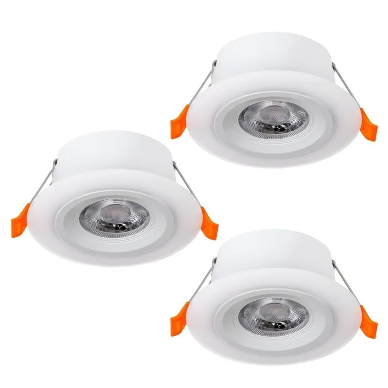 Zápustné svítidlo EGLO CALONGE 3x4,8W 1860lm 3000K bílá set 3ks 900913 Zlevněný