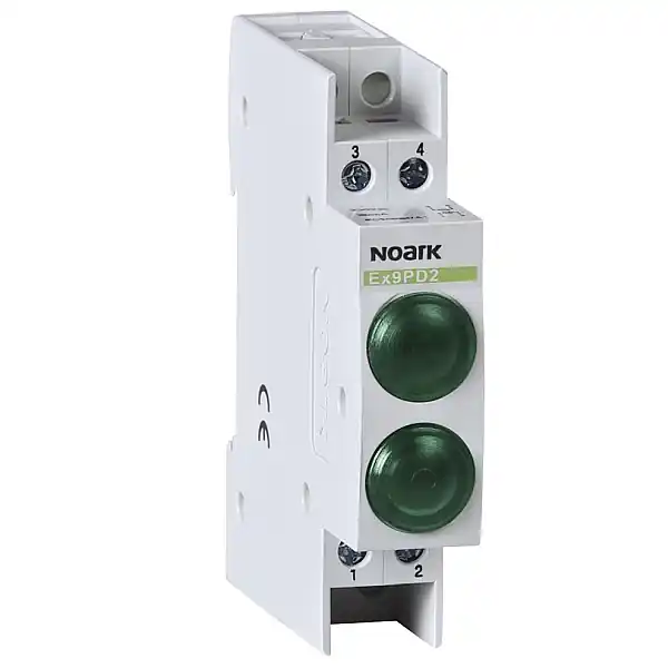 Nakupujte Hned Noark 102458 Ex9PD2gg 230V AC/DC Světelné návěstí, 230V AC/DC, 2 zelená LED