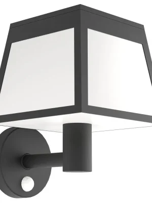 Ověřený Nástěnné solární svítidlo EGLO ALTILIA 7,5W 800lm 3000K senzor IP44 černá 901073