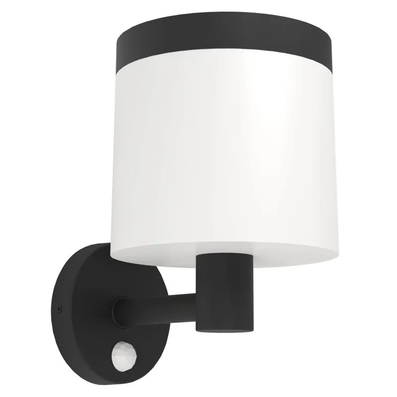 Sleva Nástěnné solární svítidlo EGLO PANTETE 7,5W 790lm 3000K senzor IP44 černá 901076