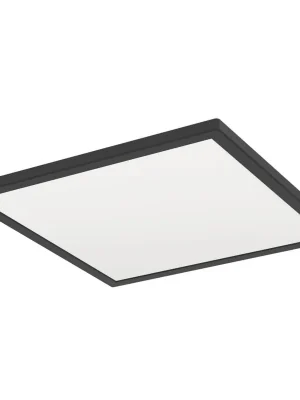 Stropní svítidlo EGLO ROVITO 17,6W 2400lm 2700/4000/6500K 390x390mm IP44 černá 901443 Must-Have