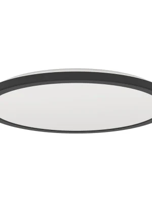 Sleva Stropní svítidlo EGLO ROVITO-Z 18,5W 2300lm 2700-6500K RGB+TW průměr 390mm IP44 černá 901464