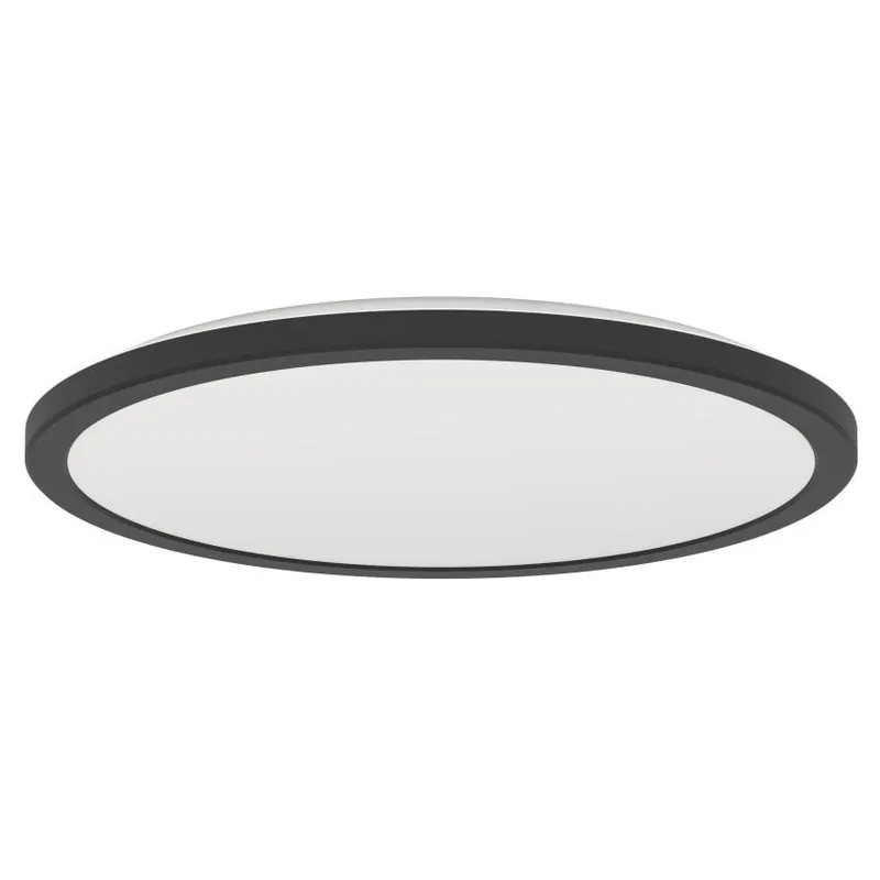 Sleva Stropní svítidlo EGLO ROVITO-Z 18,5W 2300lm 2700-6500K RGB+TW průměr 390mm IP44 černá 901464