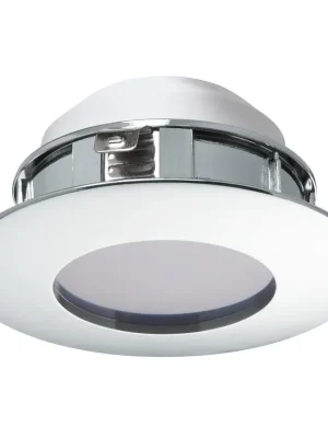 Poslední Šance Zápustné svítidlo EGLO PINEDA 5,5W 360lm 3000K průměr 84mm chrom 95818