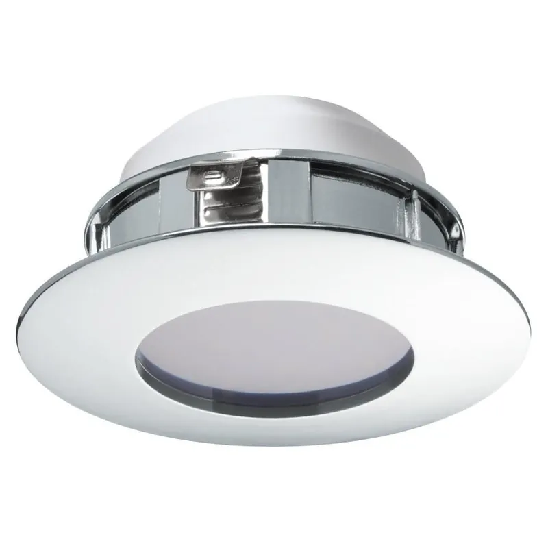 Poslední Šance Zápustné svítidlo EGLO PINEDA 5,5W 360lm 3000K průměr 84mm chrom 95818