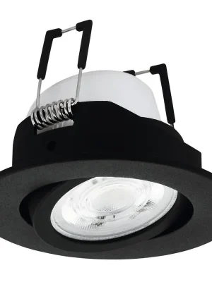 Aktuální Zápustné svítidlo EGLO SALICETO-Z 4,7W 345lm 2700-6500K RGB+TW průměr 88mm černá 99669