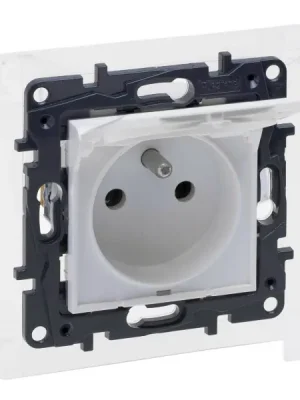 Cenově Výhodný LEGRAND 863136 Niloé STEP Zásuvka 2P+T IP44 bílá
