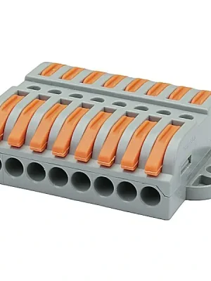 Tracon OVOFT88 Krabicová svorka pružinová 0,5-4mm2, 32A, 400VAC 8P Jen Po Omezenou Doba