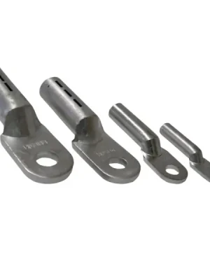 Omezená Nabídka Tracon AS150-12 Neizolovaná Al lisovací kabelová oka 150mm2, M12, (d1=17mm, d2=13mm)