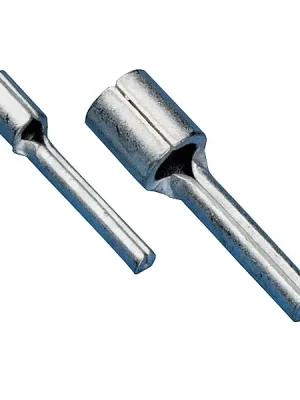 Tracon CS2.5 Neizolované Cu lisovací kabelové kolíky kulaté 2,5mm2, (d1=2,3mm, L=16,7mm) Cenově Výhodný