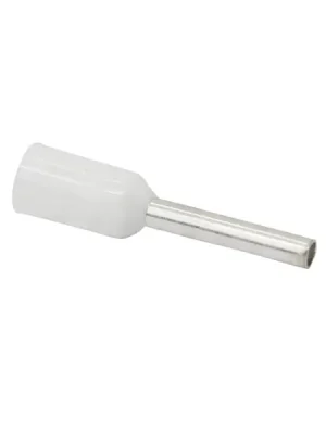 Nejlepší Cena Tracon E060 Izolované lisovací dutinky s plastovým krčkem, bílé 0,75mm2, L=16,4mm