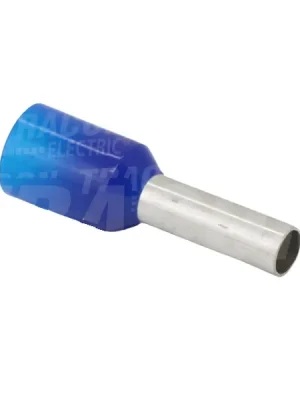 Nakupujte Hned Tracon E117 Izolované lisovací dutinky s plastovým krčkem, modré 2,5mm2, L=19,2mm