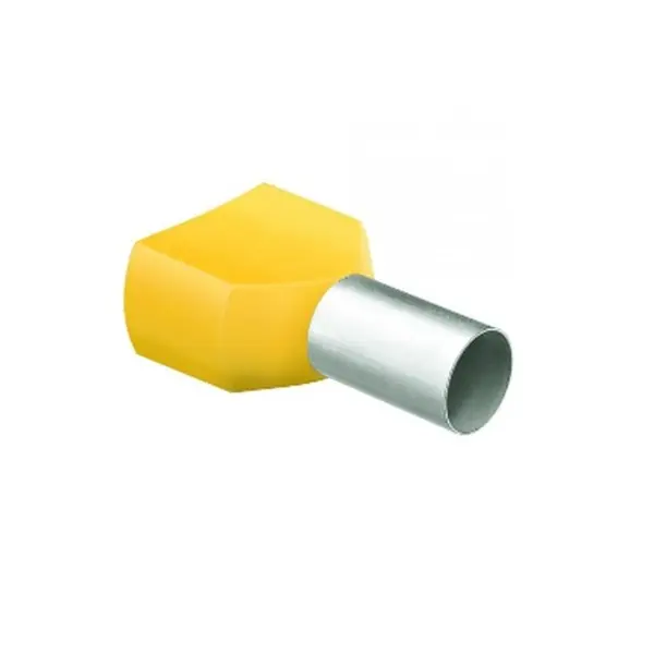 Koupit Online Tracon E22I Dvojité izolované lisovací dutinky, žluté 2×6mm2, l=14 mm