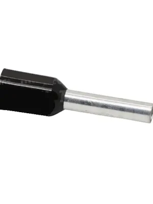 Oblíbený Tracon E28 Izolované lisovací dutinky s plastovým krčkem, černé 25mm2, L=30,7mm
