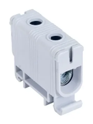 Poslední Šance Tracon FLEAL-50/1 Rozvodná svorka, montáž na DINlištu, šedá 6-50mm2, max. 1000VAC/1500VDC, max.160A