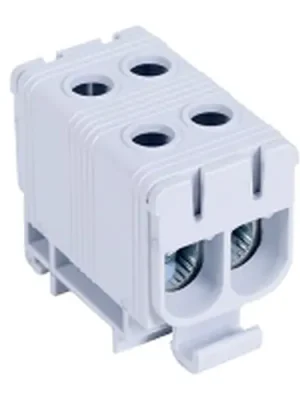 Přímo Od Výrobce Tracon FLEAL-50/2 Rozvodná svorka odbočná, montáž na DIN lištu, šedá 6-50mm2, max. 1000VAC/1500VDC, max.160A