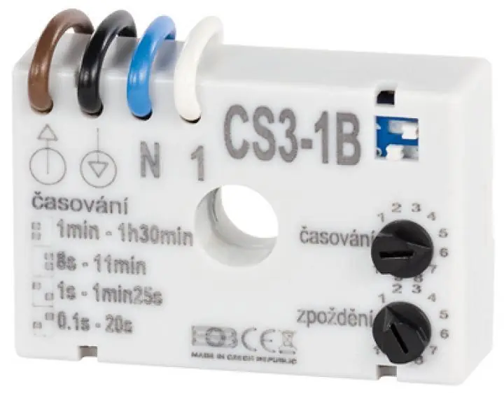 Cenově Výhodný Časový spínač ELEKTROBOCK CS3-1B pro ventilátory