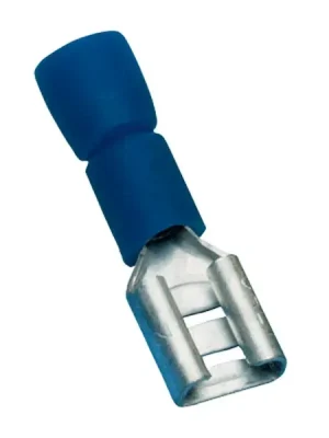 Tracon KCSH5 Izolované Cu lisovací dutinky ploché, modré 4,8×0,8mm, 2,5mm2 Cenově Výhodný
