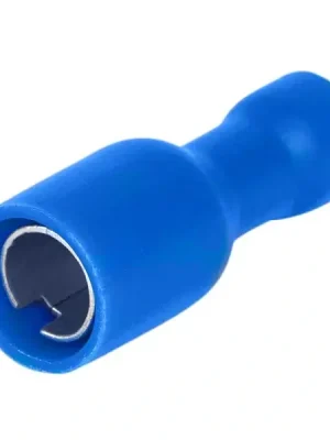Tracon KHA4 Izolované Cu lisovací konektory, modré, pocínované 2,5mm2, (d1=2,1mm, d2=5mm), PVC Tovární Cena