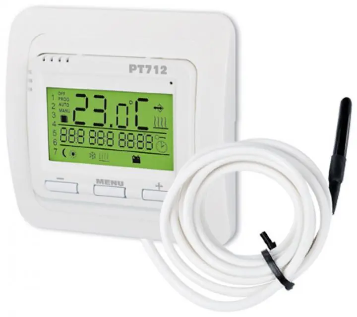 Digitální termostat pro podlahové topení ELEKTROBOCK PT712-EI Originální