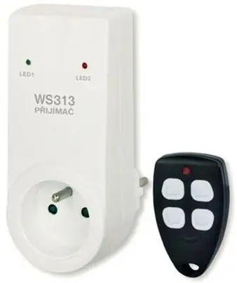 Zásuvka dálkově ovládaná ELEKTROBOCK WS 313 Jen Po Omezenou Doba