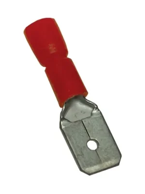 Levný Tracon PCS6 Izolované Cu lisovací kolíky ploché, červené 6,3×0,8mm, 1,5mm2