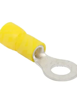 Odeslání Ihned Tracon SSZ25-8 Izolovaná Cu lisovací kabelová oka, žlutá, pocínovaná 25mm2, M8, (d1=7,7mm, d2=8,4mm), PVC