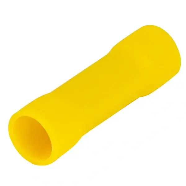 Tracon STH Izolované Cu lisovací spojky, žluté, pocínované 6mm2, (L=27mm, d1=3,9mm), PVC Bezpečná Platba