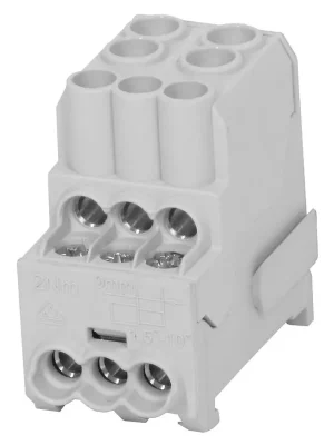 ELEMAN BLOK PRO ROZDĚLENÍ FÁZÍ UVB 100 L G 1PÓL. 101A 1000V ŠEDÝ DIN 1003202 Kup Teď
